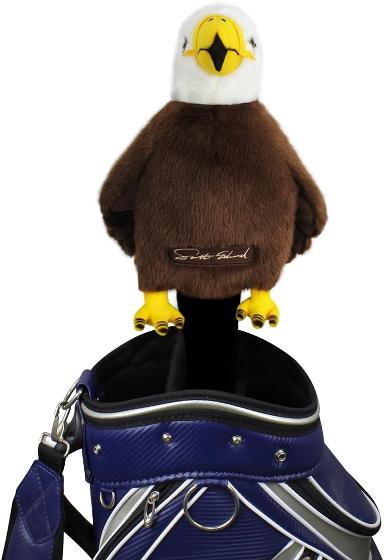 Scott Edward Funny Golf Club Cover Fit Well for Driver Golf Club Cute Animal Zoo Design Soft Functional Golf Headcover Stylish Protection for Men and Women - Image 1